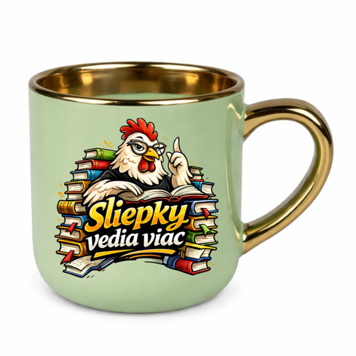 Sliepky vedia viac – Elegantný hrnček na darček