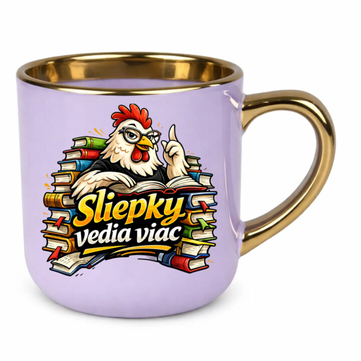 Sliepky vedia viac – Elegantný hrnček na darček