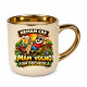 Nemám čas, mám voľno - som dôchodca – Elegantný hrnček na darček