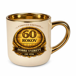 Limited edition 60 rokov - dobre vyzretý - od 1966 – Elegantný hrnček na darček