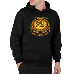 Limited edition 60 rokov - dobre vyzretý - od 1966  - pánska mikina s potlačou