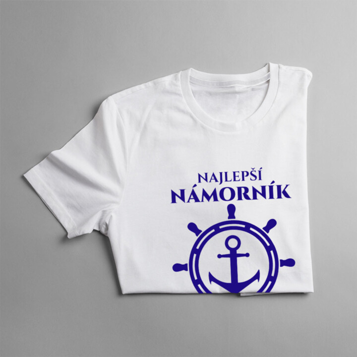 Najlepší námorník na svete - Pánske tričko s potlačou