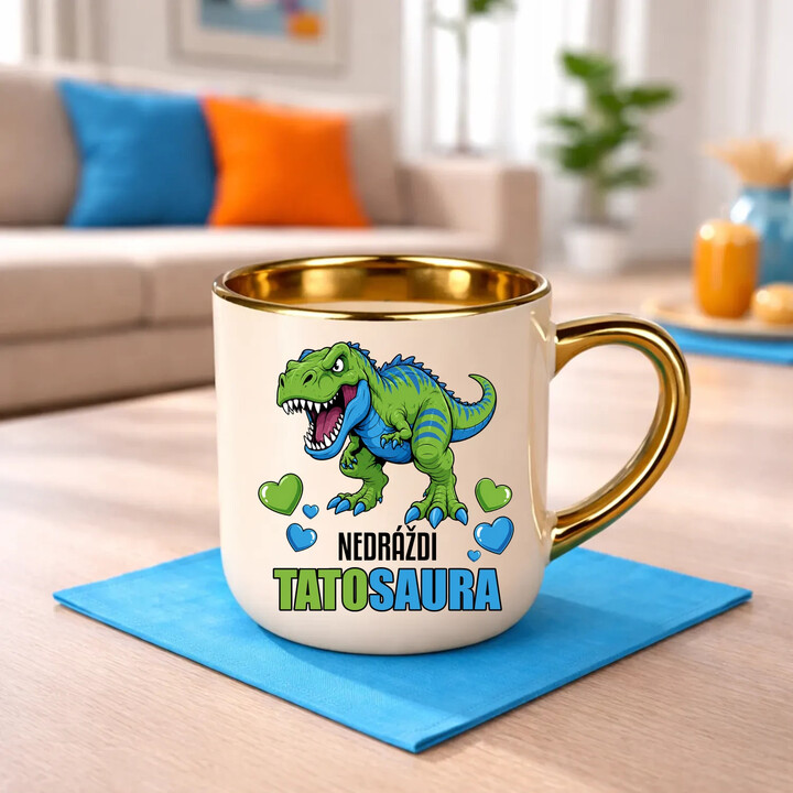 Nedráždi tatosaura - Elegantný hrnček na darček