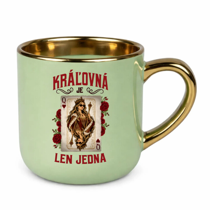 Kráľovná je len jedna – Elegantný hrnček na darček