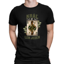 Kráľ je len jeden - pánske tričko s potlačou