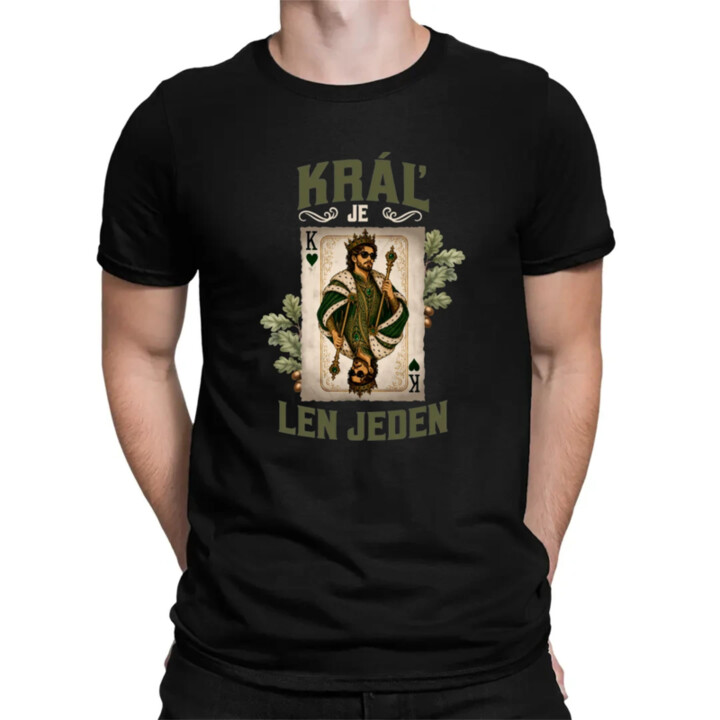 Kráľ je len jeden - pánske tričko s potlačou