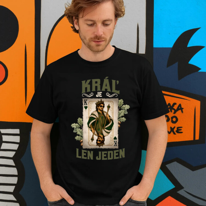 Kráľ je len jeden - pánske tričko s potlačou
