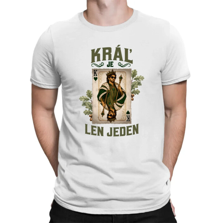 Kráľ je len jeden - pánske tričko s potlačou
