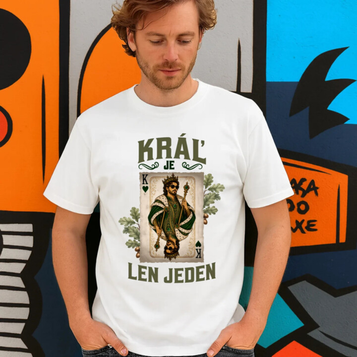 Kráľ je len jeden - pánske tričko s potlačou