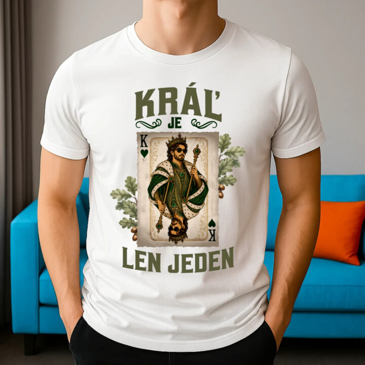 Kráľ je len jeden - pánske tričko s potlačou