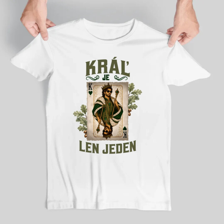Kráľ je len jeden - pánske tričko s potlačou