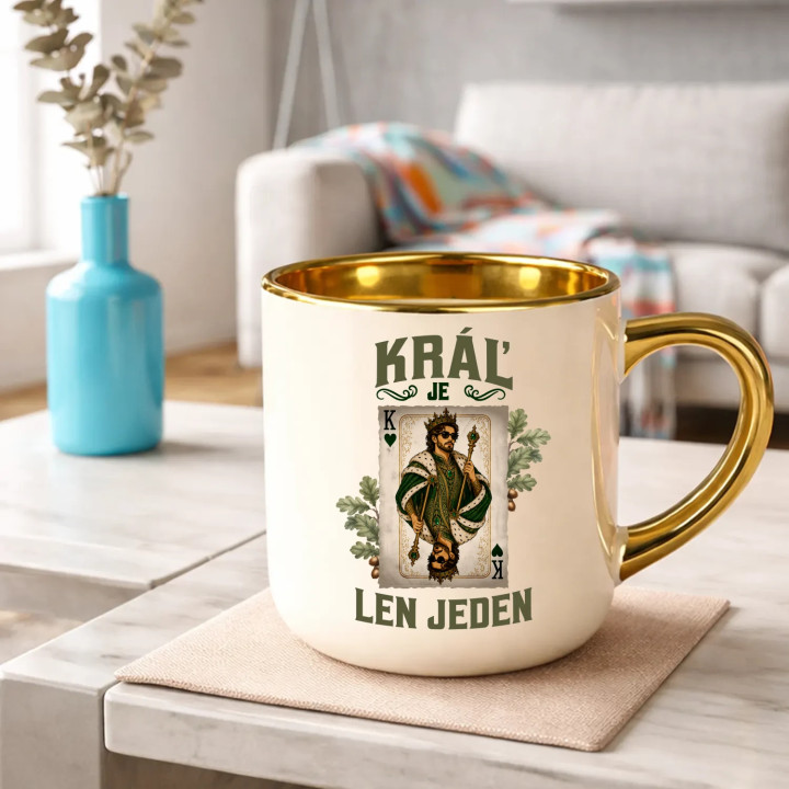 Kráľ je len jeden – Elegantný hrnček na darček