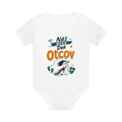 Náš prvý Deň otcov  - body s potlačou
