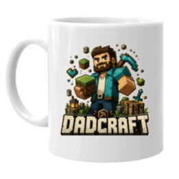 Dadcraft - keramický hrnček s potlačou