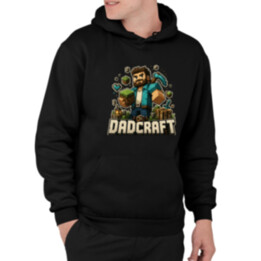 Dadcraft  - pánska mikina s potlačou