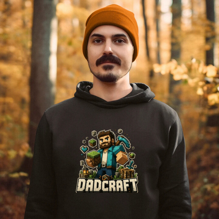Dadcraft  - pánska mikina s potlačou