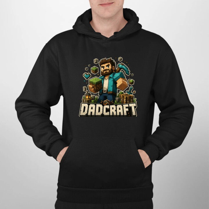 Dadcraft  - pánska mikina s potlačou