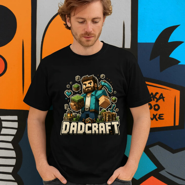 Dadcraft - pánske tričko s potlačou