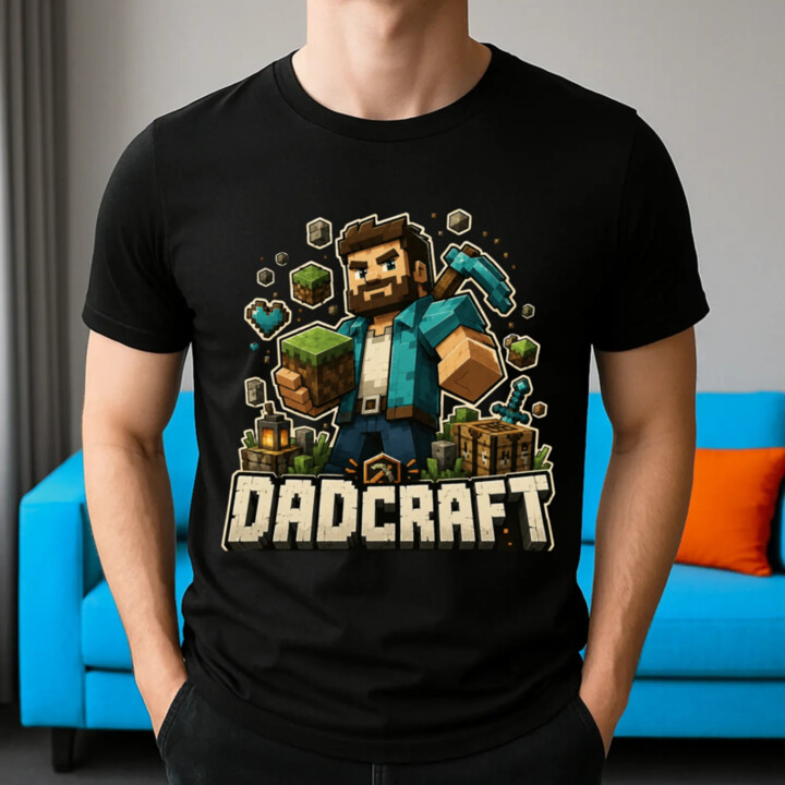 Dadcraft - pánske tričko s potlačou