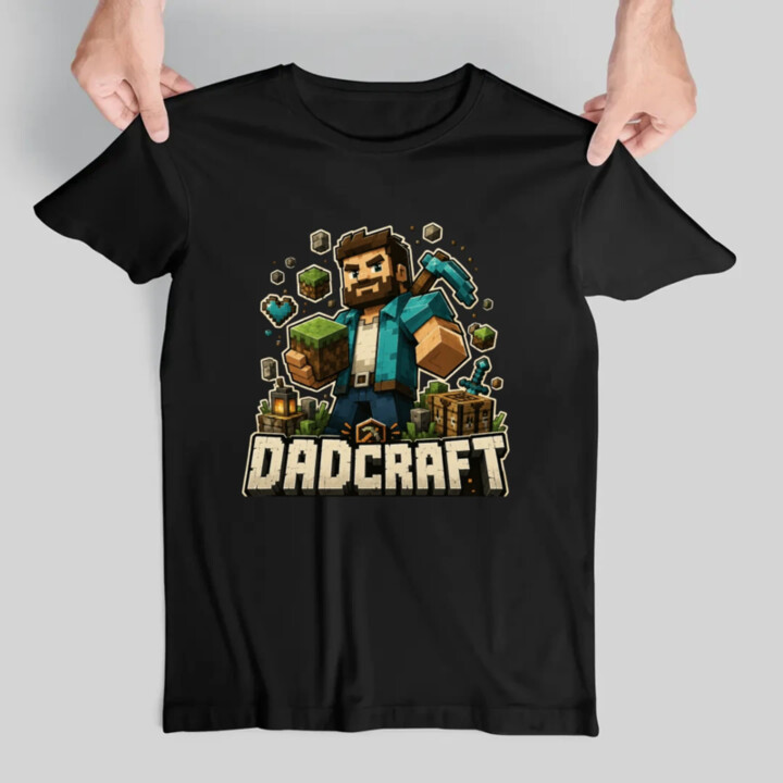 Dadcraft - pánske tričko s potlačou