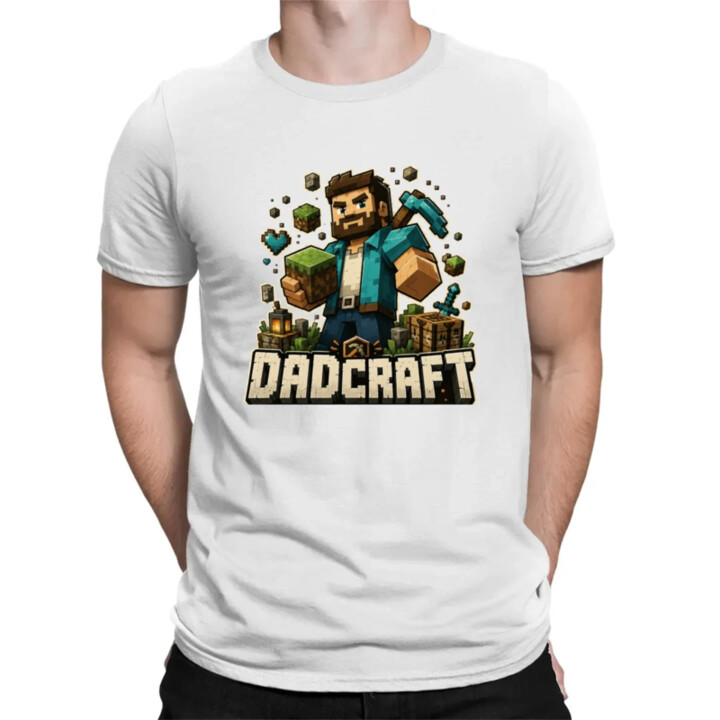 Dadcraft - pánske tričko s potlačou