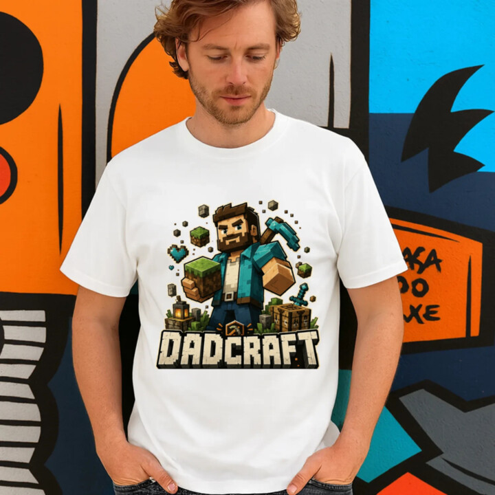 Dadcraft - pánske tričko s potlačou