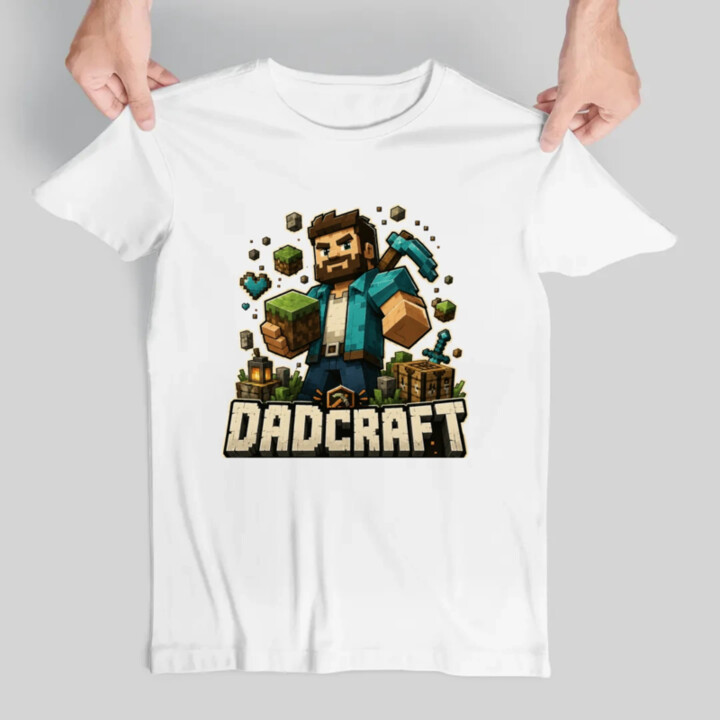 Dadcraft - pánske tričko s potlačou