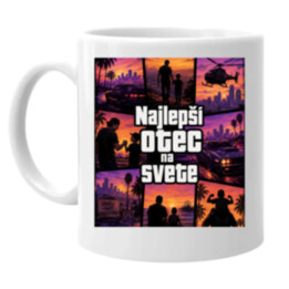 Najlepší otec na svete - keramický hrnček s potlačou