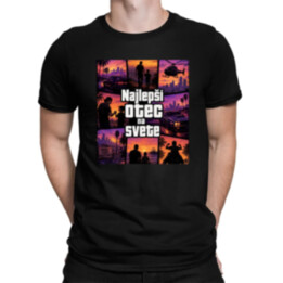 Najlepší otec na svete - pánske tričko s potlačou