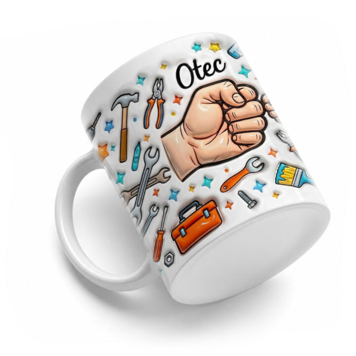 Najlepší otec na svete - keramický hrnček s potlačou