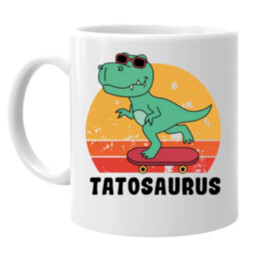 Tatosaurus - keramický hrnček s potlačou