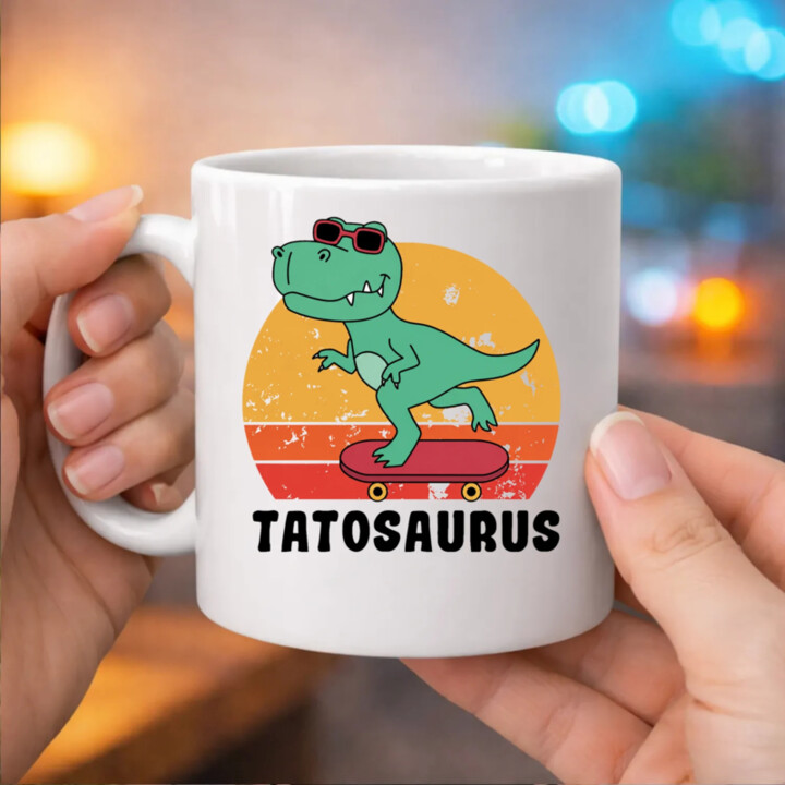 Tatosaurus - keramický hrnček s potlačou