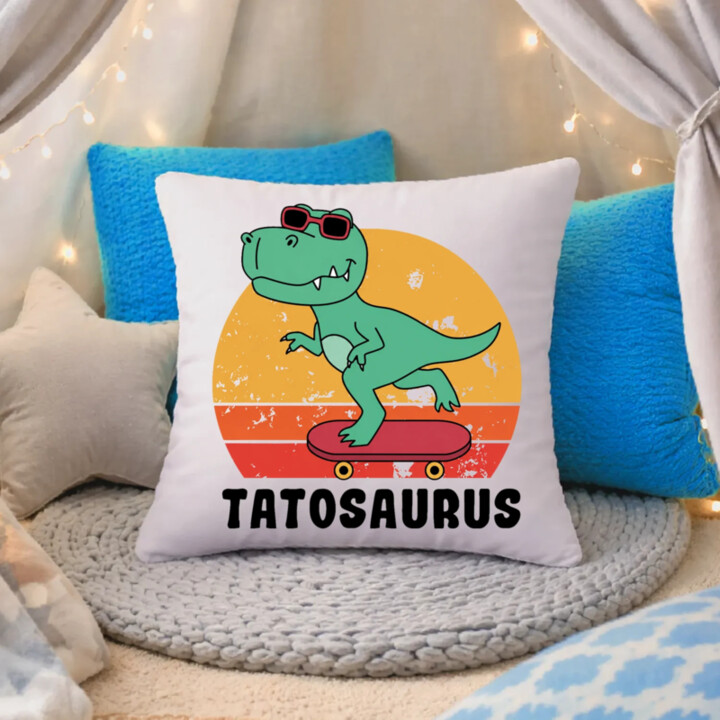 Tatosaurus - vankúš s potlačou