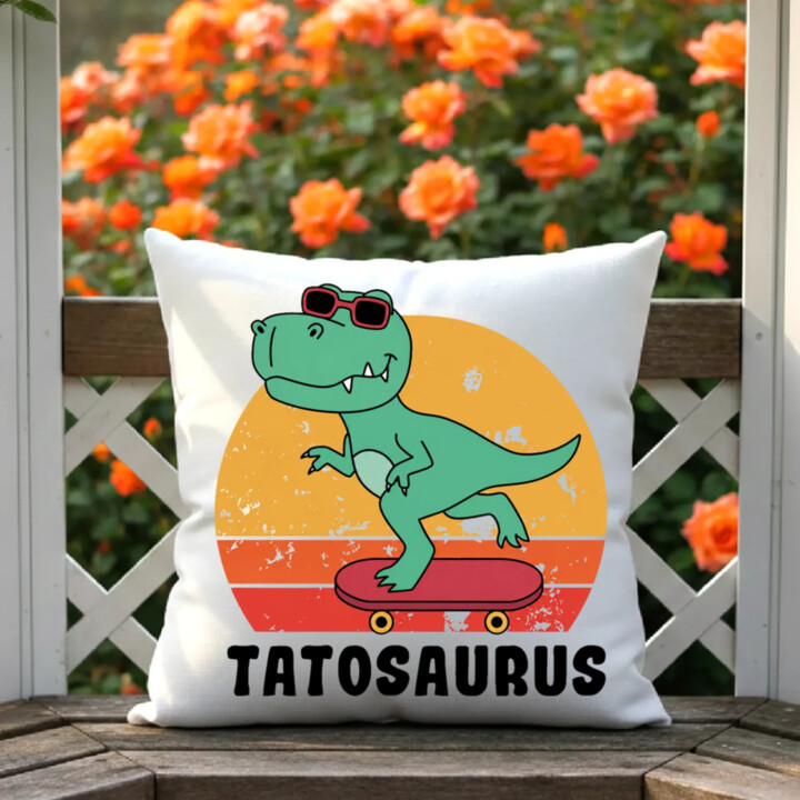 Tatosaurus - vankúš s potlačou