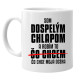 Som dospelým chlapom a robím to čo chce moja dcéra - hrnček s potlačou