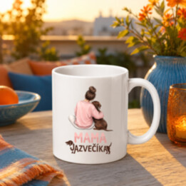Hrnček Mama jazvečíka - pre milovníčky jazvečíkov