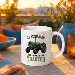 Hrnček Ja nechrápem ale snívam že som traktor