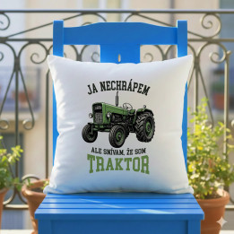 Vankúš Ja nechrápem ale snívam že som traktor