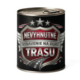 Nevyhnutné vybavenie na dlhú trasu - Zabaľte to do plechovky a prekvapte ešte pred rozbalením!
