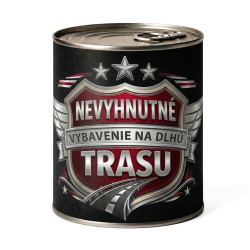 Nevyhnutné vybavenie na dlhú trasu - Zabaľte to do plechovky a prekvapte ešte pred rozbalením!