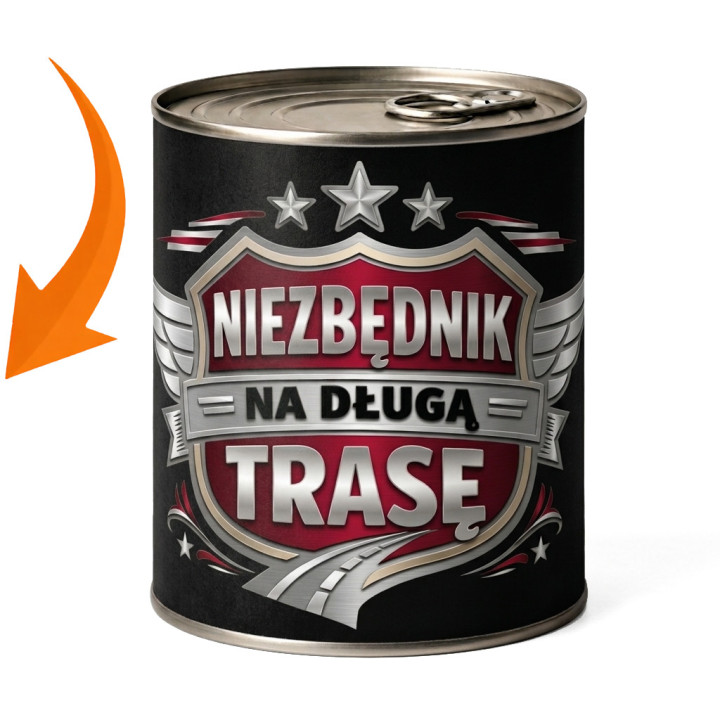 Nevyhnutné vybavenie na dlhú trasu - Zabaľte to do plechovky a prekvapte ešte pred rozbalením!