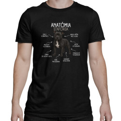Anatómia staforda - pánske tričko s potlačou