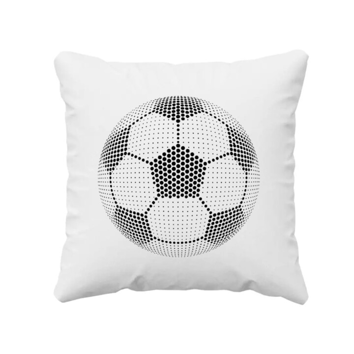 Futbalová lopta z bodiek - deň bodky - vankúš s potlačou
