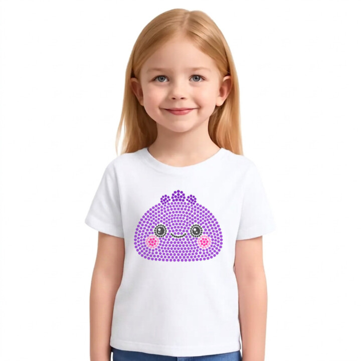 Squishy z bodiek - deň bodky - detské tričko s potlačou