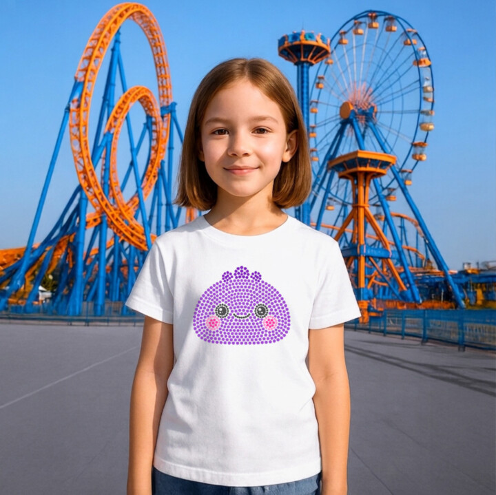 Squishy z bodiek - deň bodky - detské tričko s potlačou