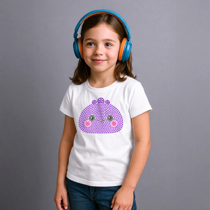 Squishy z bodiek - deň bodky - detské tričko s potlačou