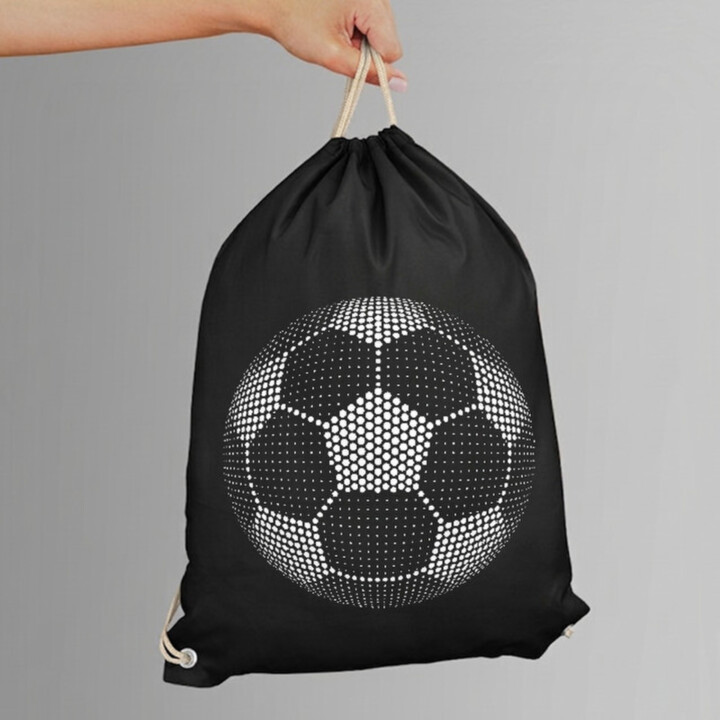 Futbalová lopta z bodiek - deň bodky - vak na chrbát s potlačou