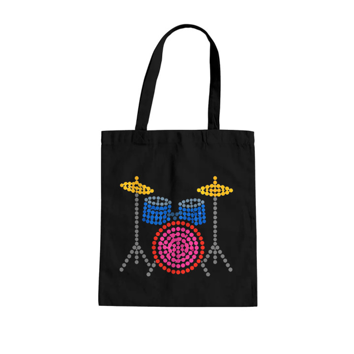 Bicia súprava z bodiek - deň bodky - bavlnená taška s potlačou
