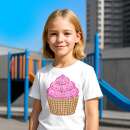 Muffin z bodiek - deň bodky - detské tričko s potlačou