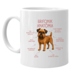 Anatómia grifonika - keramický hrnček s potlačou
